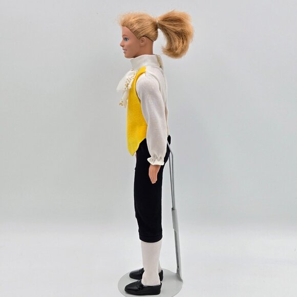 Vintage 1991 Disney Classics Beauty And The Beast Prince Doll 2436 Mattel Read - Picture 6 of 16